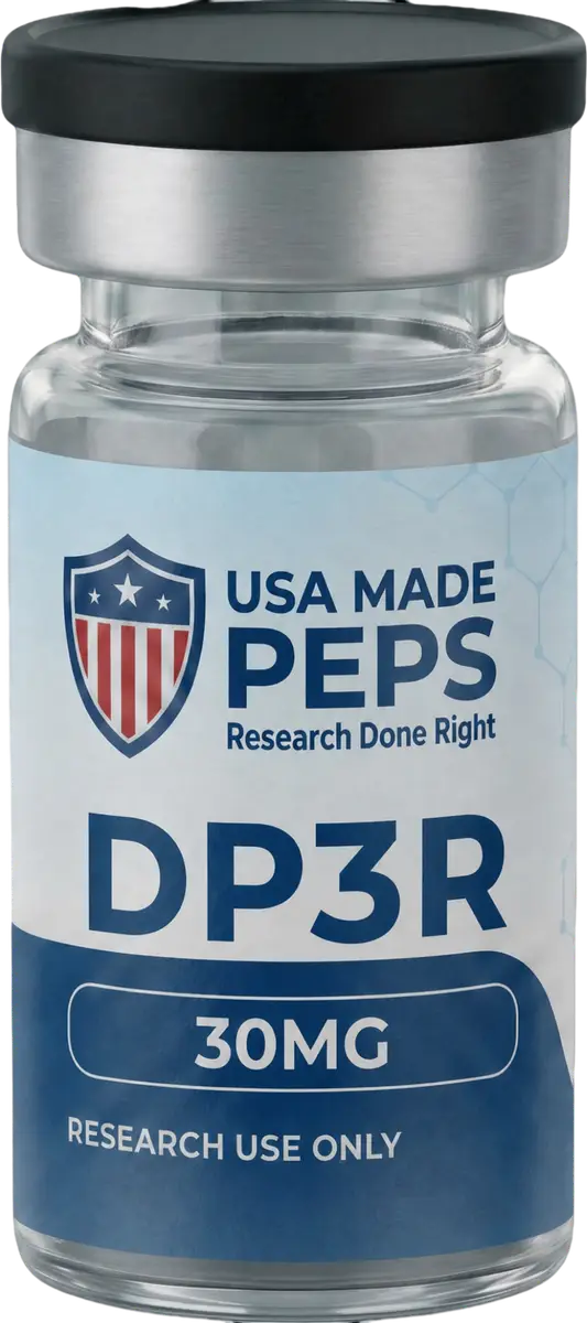 DP3R research peptide lyophilized vial - USA Made Peps
