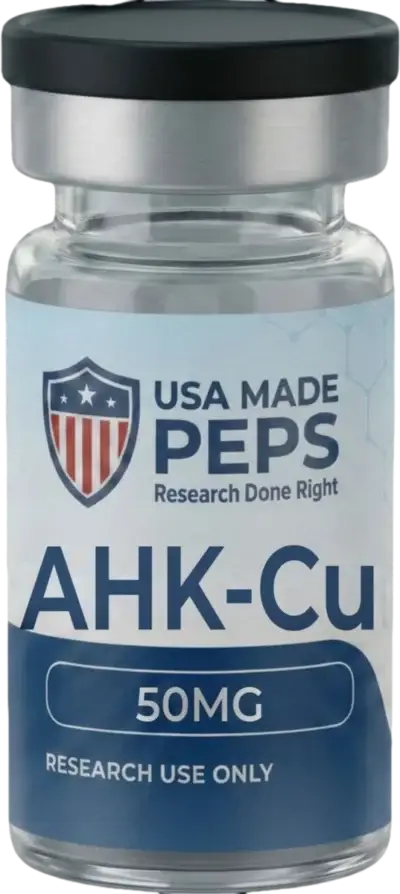 AHK-Cu 50 mg research peptide vial