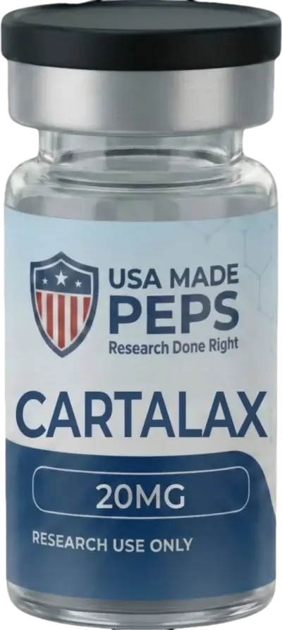 Cartalax 20 mg research peptide vial
