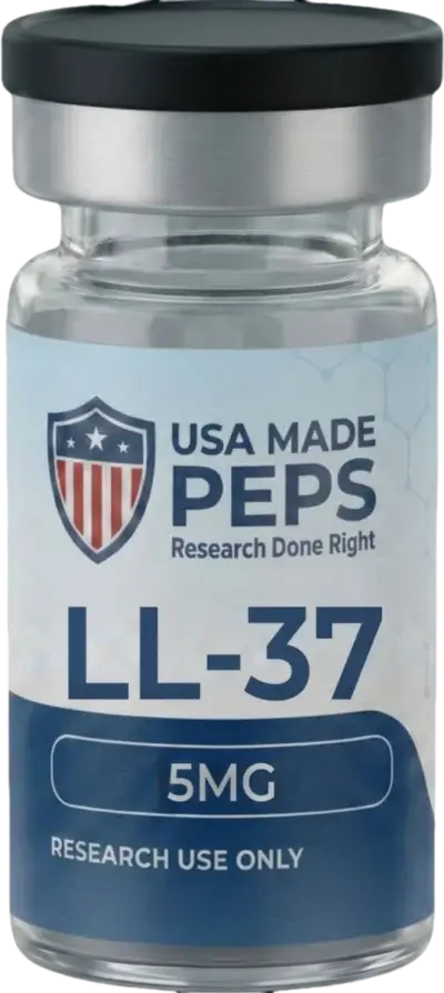 LL-37 5 mg research peptide vial
