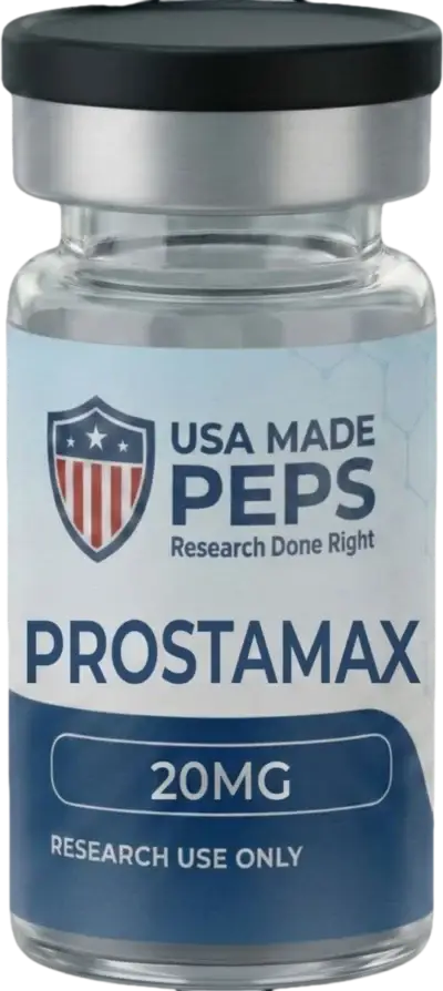 Prostamax 20 mg research peptide vial